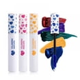 thumbnail image 4 of 7 Colors Colorful Mascara Rainbow Colorful Waterproof Mascara 3D Fiber Lash Mascara Volume Eye lash, 4 of 7