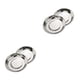 thumbnail image 4 of Wosthever Stainless Steel Round Dinner Plate Dish Dish Plate Non-Magnetic Stainless 18cm Steel Small Small Plates, 22cm. Holder Disc 2piezas, 4 of 6