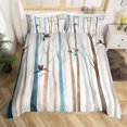 thumbnail image 2 of Erosebridal Hunmmingbird Comforter Cover, Botanical Tree Bedding Sets Twin Size, 2 Pieces, Ultra Soft (No Comforter), 2 of 6
