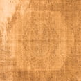 thumbnail image 1 of Ahgly Company Indoor Square Abstract Orange Contemporary Area Rugs, 4' Square, 1 of 1