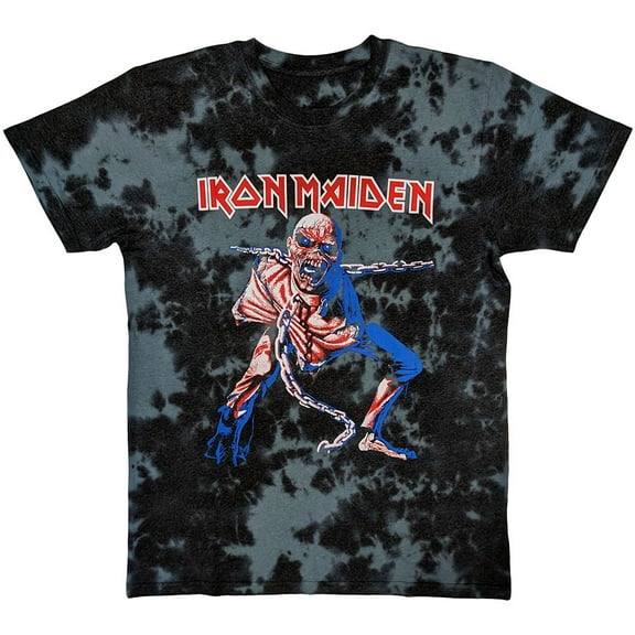 Iron Maiden Unisex T-Shirt Eddie Piece Of Mind (Black) (Wash Collection)