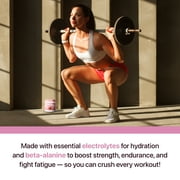FLAT TUMMY Pre Workout Watermelon (30 Count) – 3g Creatine, 1.6g Beta-Alanine, Sugar Free