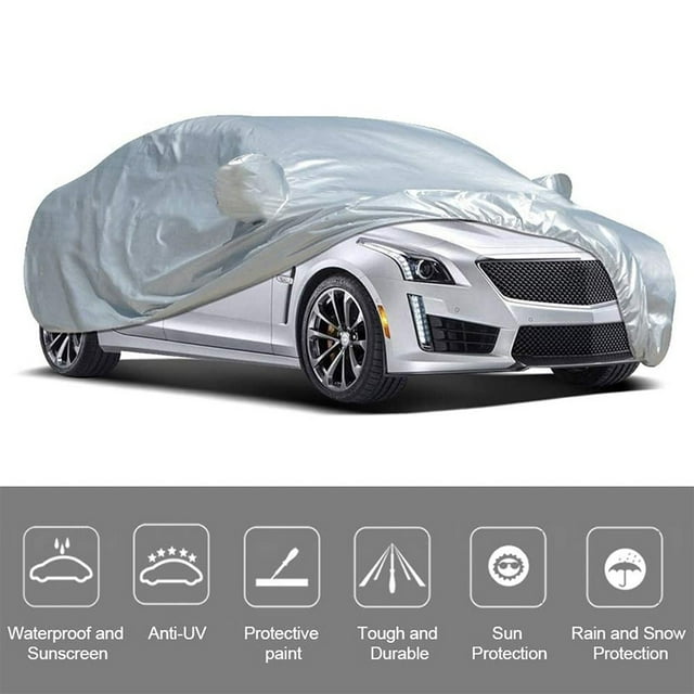 Car Cover Universal Car Cover Snow Wind Protection Cover Outdoor Car Cover For Automobiles Size XXL
