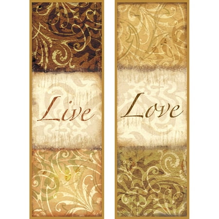 Pro Tour Memorabilia Live and Love Plaque, 2-Pack