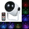 USB Powered Disco Ball Light with Remote Control 6 Colors Party Lights BT Music Speaker Sound Activated Strobe Light LEDs Stage Lamp for Kid Bedroom Bar DJ Clubs KTV