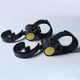 thumbnail image 1 of 2 piezas Gancho para cochecito de bebé Accesorios multifuncionales para cochecito Colgador de bebé Organizador de bolsa de pañales Colgador para bicic Amarillo Hugo Gancho para cochecito, 1 of 7