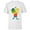 White, variant on The Simpsons Bart Simpsons Present Time Holiday - Short Sleeve T-Shirt for Kids – Customized-White
