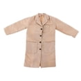 thumbnail image 3 of 1/6 ropa de figura masculina abrigo de figura masculina Casual hecho a mano, moda, disfraz de muñecas gabardina para figuras masculinas de 12 pulgadas Caqui Baoblaze Gabardina en miniatura, 3 of 7