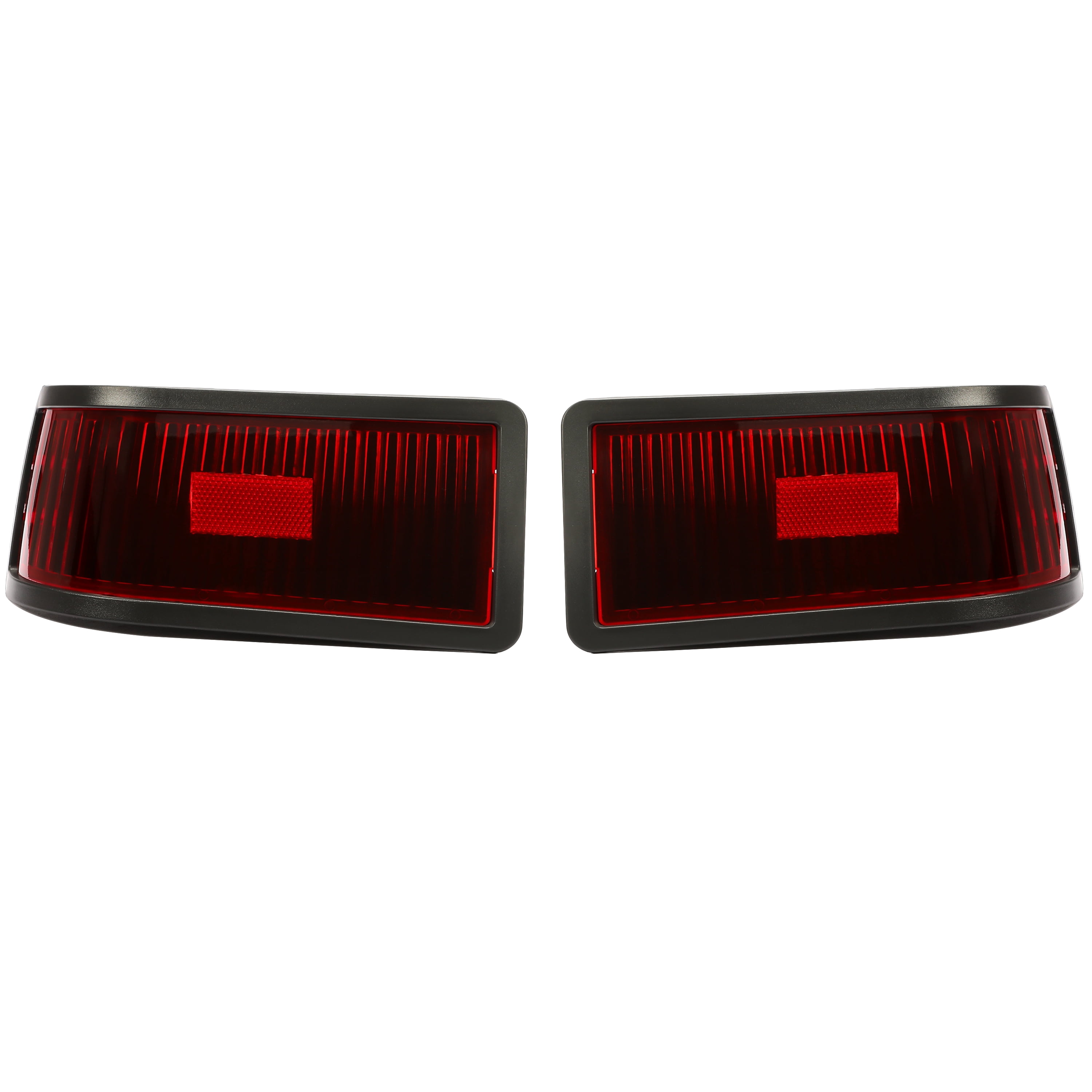 Kojem Tail Light Kit Fits JOHN DEERE 415 425 445 455 Replacement for M116504 M116505 Driver & Passenger Side Red Lens w/o Bulbs