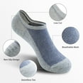 thumbnail image 5 of Mens No Show Socks, 8 Pairs Non Slip Ankle Socks for Men Low Cut Athletic Liner Sock for Loafer Flats Sneakers, 5 of 5