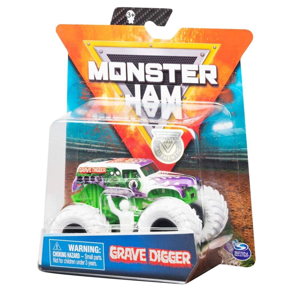Monster Jam 1:64 Scale Gravedigger Monster Truck Toy