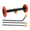 thumbnail image 2 of Limpiador de tren de rodaje para hidrolavadora, limpiador de tren de rodaje, 4000 PSI, conector rápido universal de 1/4 con 3 varillas de extensión Naranja, 2 of 8
