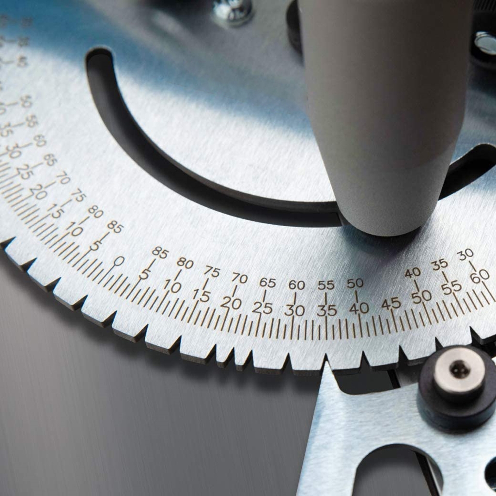450mm Miter Gauge with track Stop Table /Router Miter Gauge Sawing Assembly Ruler for Table Router