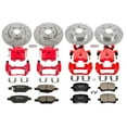 thumbnail image 2 of PowerStop Front and Rear Z23 Evolution Sport Brake Pad and Rotor Kit with Red Powder Coated Calipers Fits: CHEVROLET PONTIAC SATURN Select Models KC2731A, 2 of 2