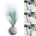 thumbnail image 2 of Cat Toy Interactive Artificial Feather Pet Ball Cat Fetch Ball Cat Teaser Toy, 2 of 5