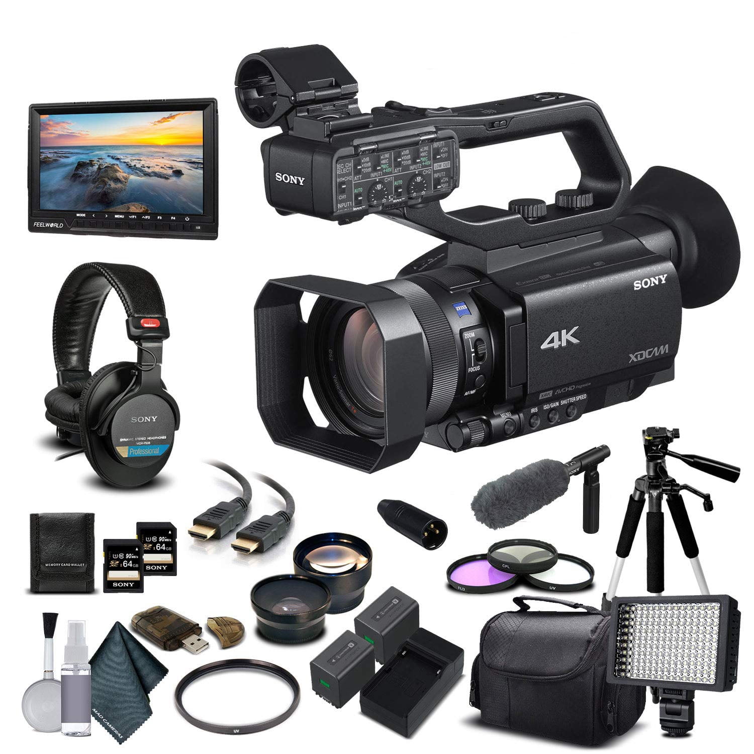 SONY PXW-Z190 美品 おまけ多数 XDCAM 4K Rent a Sony PXW-Z190 4K XDCAM at LensProToGo.com