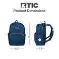 thumbnail image 4 of RTIC Kids' 2-in-1 Day Pack, Hybrid Backpack, Insulated Cooler Compartment, Navy, 4 of 7