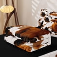 thumbnail image 5 of jejeloiu Highland Cow Cowhide Zipper Twin Comforter Sets with Fitted Sheet and 2 Pillowcases Kids,Farm Animal Print Zipper Bedding Set,Reversible,4 Pieces, 5 of 7