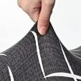thumbnail image 3 of 2 Pcs Housse Extensible pour Tabouret de Bar, Housse Imprimée pour Chaise Haute de Bar, 3 of 5