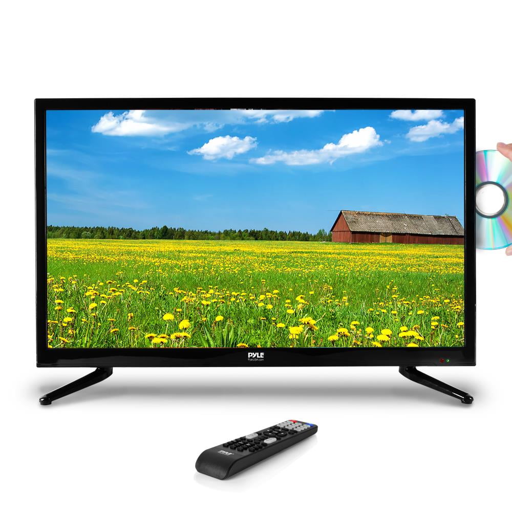 PYLE PTVDLED40.5 40’’ HD LED TV 1080p HDTV with Builtin CD/DVD