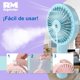 thumbnail image 4 of Mini Ventilador De Mano Portátil Con Humidificador De Agua azul Chico RegaloMex YC009925, 4 of 5