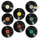 thumbnail image 2 of Vinilos de Pared de Discos de Vinilo, Estética Retro, Material PVC, para el Hogar y Fiestas Musicales, Paquete de 8 Reutilizables, 2 of 8