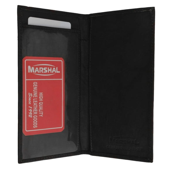 Brand New Hand Crafted Genuine Soft Leather Checkbook Cover Simple 156 CF (C)