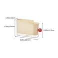 thumbnail image 3 of Stainless Steel Cutlery Organizer Tube | Utensil Holder & Draining Cage | Straw, Chopstick, Knife, Fork Storage Bin | Breathable Design | 23.5x13.6x8.8cm | Black Red | 1 Pc, 3 of 6