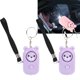 thumbnail image 5 of Llavero Con Alarma De Seguridad De Oso De Dibujos Animados De 130 DB Con Luces LED Alarma Linda Y Elegante Para Mujeres, Niñas, Niños Y Ancianos, 3 Pilas De Botón LR44, 5 of 7