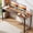 Brown, variant on Atilioo 40" Computer Desk, PC Table with 2 Fabric Drawers & Headphone Hook, Sturdy Metal Frame, Easy Assembly for Home Office, Black