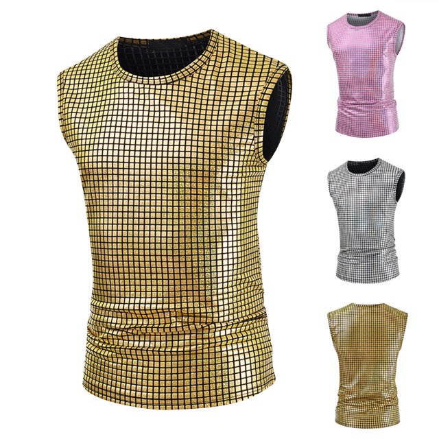 Qertyioot Mode Décontractée Jour de l'Indépendance Couleur Unie Manches Courtes Col Rond Blouses Chemises