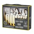 Cambridge Revive Satin 77Piece Expanded Flatware Set (Service for 12)