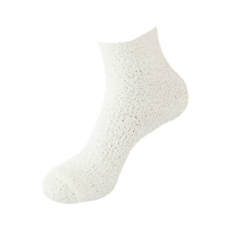 

Leylayray Compression Socks For Women Women Fuzzy Cozy Slipper Socks Warm Soft Winter Plush Home Sleeping Socks(Buy 2 Get 1 Free)