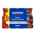 thumbnail image 1 of Yoghurt bebible Danone fresa y fresa moras 8 pzas de 220 g c/u, 1 of 4