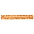 thumbnail image 1 of Rodillo de Madera MKM para Cerámica con Textura de Piedras de 7.5 cm, 1 of 2