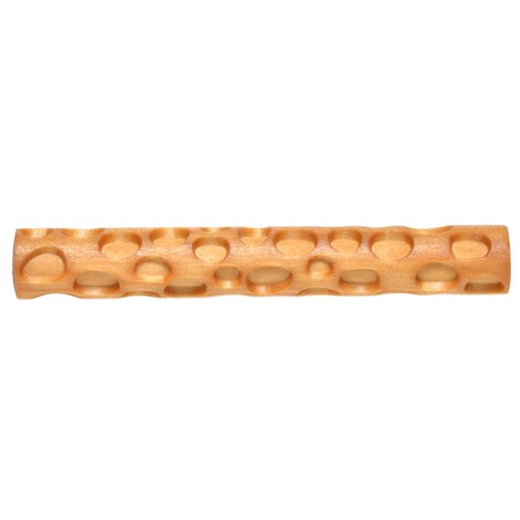 Rodillo de Madera MKM para Cerámica con Textura de Piedras de 7.5 cm