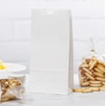 thumbnail image 2 of Bag Tek White Paper Bag - 2 lb - 4 1/4" x 2 1/4" x 8 1/2" - 100 count box, 2 of 8