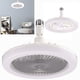 thumbnail image 2 of Lámpara Ventilador Techo Con Aroma Temporizador 5 Aspas (control Gris), 2 of 9