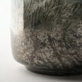 thumbnail image 4 of 13" Ocean Wave Colored Bubble Glass Oval Urn Glass Vase, 4 of 5
