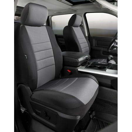 Fia NP99-44 GRAY Neo Neoprene Custom Fit Truck Seat Covers Fits 19 (Best Custom Fit Truck Seat Covers)