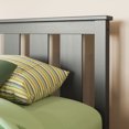 Better Homes & Gardens Kane Twin Headboard, Gray Finish