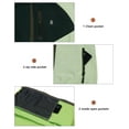 thumbnail image 6 of Little Donkey Andy Women's Lightweight Thermal Jackets for Running Golf Travel Windproof Warm Green Heather XL, 6 of 7