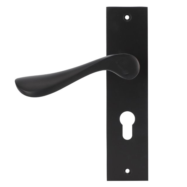Cerradura De Puerta De Material De Aleación De Aluminio, Cerradura De Puerta De Palanca, Exquisita Sala De Estar Para Dormitorio, Cocina, Seguridad En El Hogar ANGGREK Otros