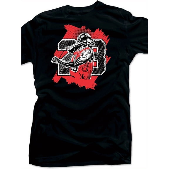 SNELOS Shirt to Match Jordan 11 Bred 2019 Match Sneakers Tees 100% cotton