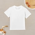 thumbnail image 3 of Dbz Kid's Cotton Short-sleeve T-shirt,White,7-8 años, 3 of 5