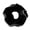 Black, variant on Aellinatey Large Volumed Scrunchie Lightweight Fabric Hair Cord For Most Hairstyles