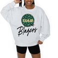 thumbnail image 3 of Women's Gameday Couture Ash UAB Blazers Premium Fleece Pullover Sweatshirt, 3 of 5