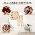 thumbnail image 7 of Fotbe A Simple Autumn Pattern Long Sleeve Pajama Set for Women,Sleepwear Set,2-piece Loungewear Set,Soft PJs Comfy Nightwear with Pockets -XX-Large, 7 of 7