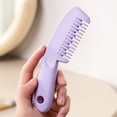 thumbnail image 4 of Apeya Crafted Pink Manual Hair Clipper and Fringe Trimming Comb, 6.1 x 1.81 Inch ABS Hair Cutting Tool for Gentle Bangs and Split Ends Maintenance at Home, 4 of 7