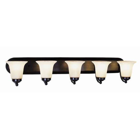 Trans Globe Lighting 3505 ROB Indoor Rusty 38" Vanity Bar, Rubbed Oil Bronze